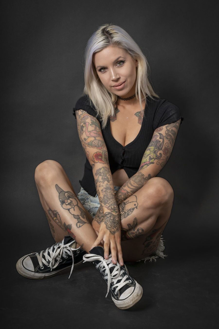 Bernard Kobel Traditional Tattoo Photo Vintage Tattooed Woman Cindy Ray  8X10 Bev Nicholas Australian Tattooed Girl - Etsy Denmark